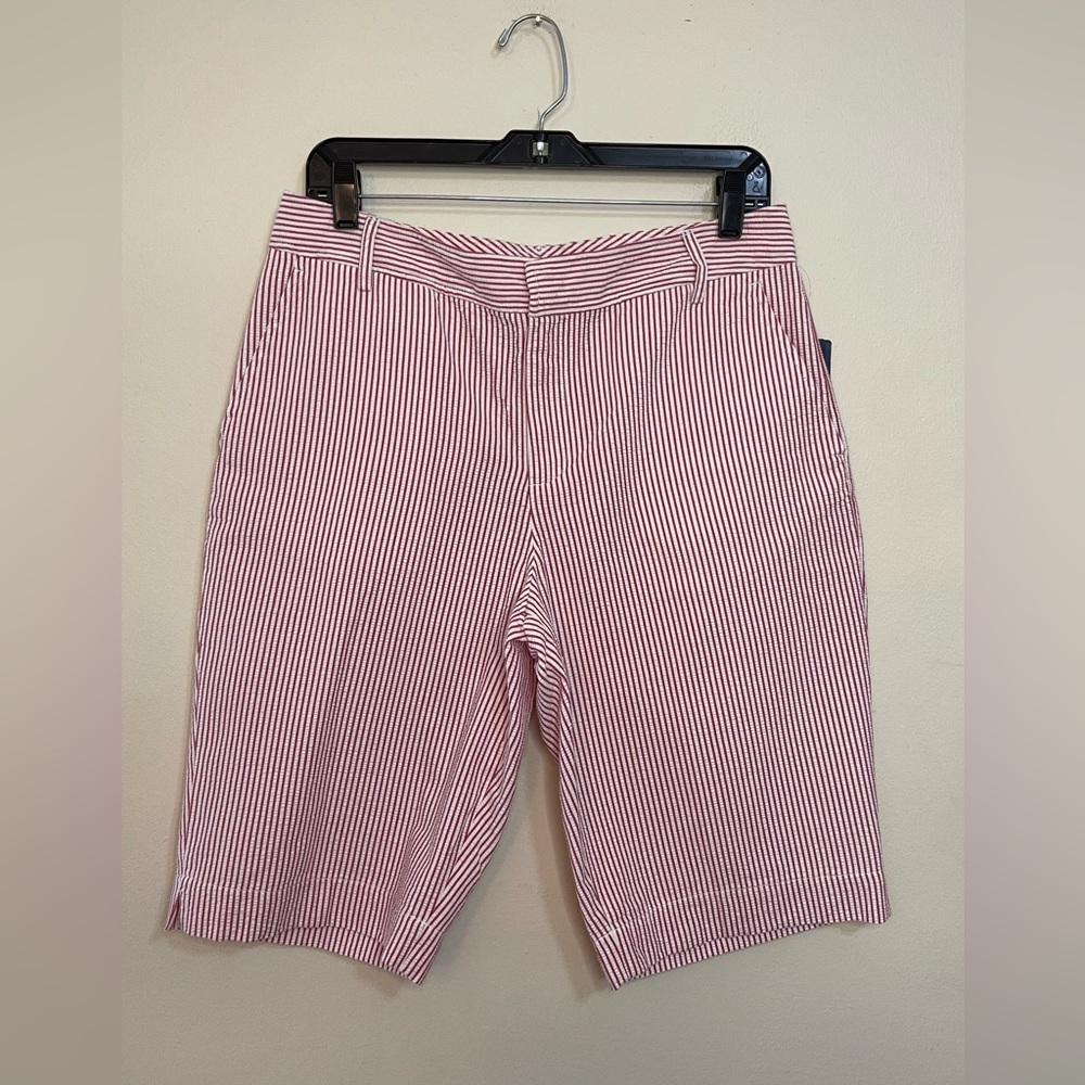 Chaps Women’s Casual Bermuda Striped Size 8. NWT - Picture 16 of 17